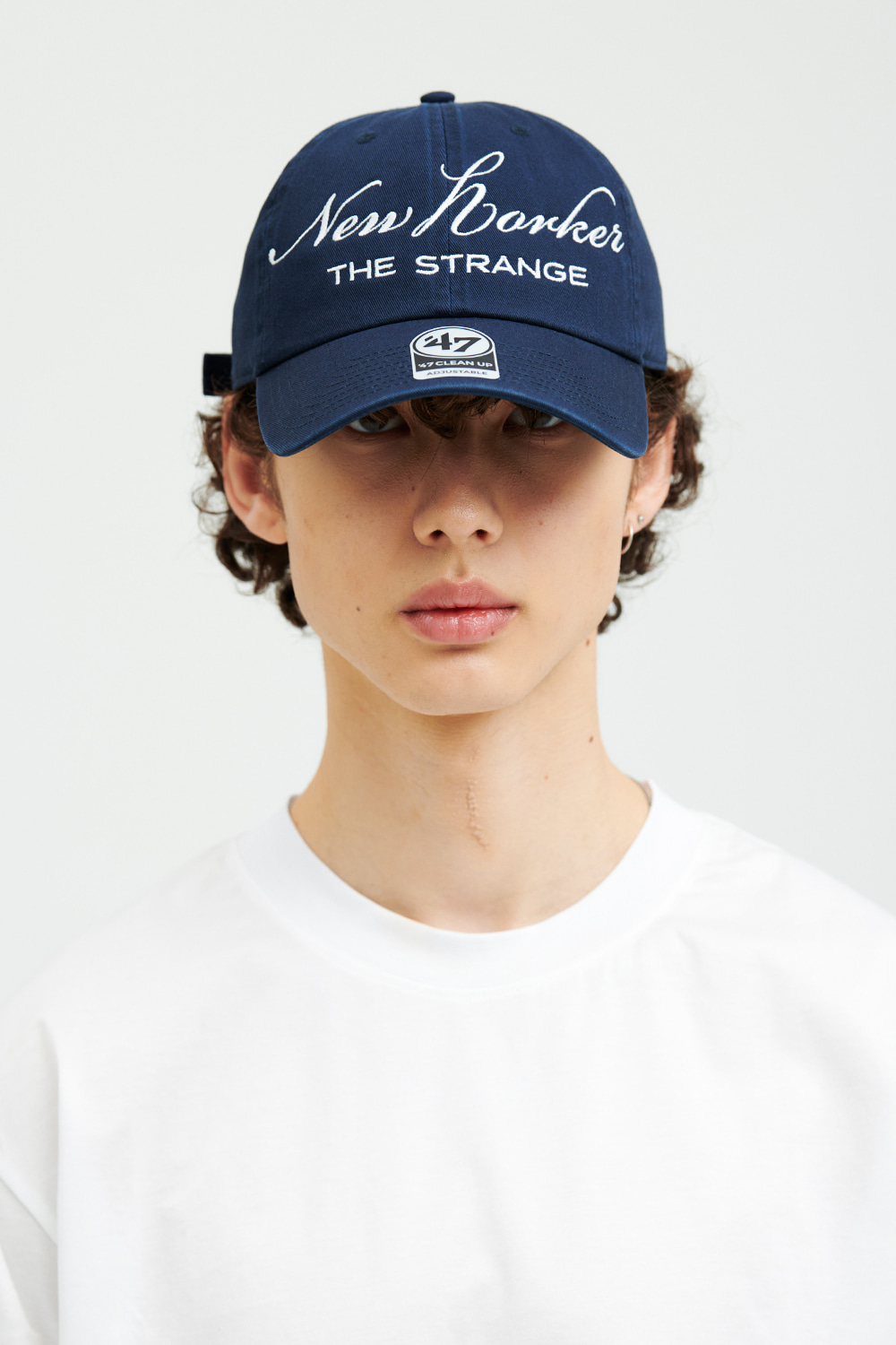 Stranger Ball Cap-Navy